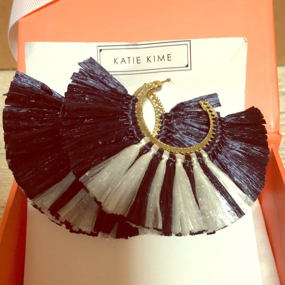 Brand New. Katie Kime “Andy” Earrings.